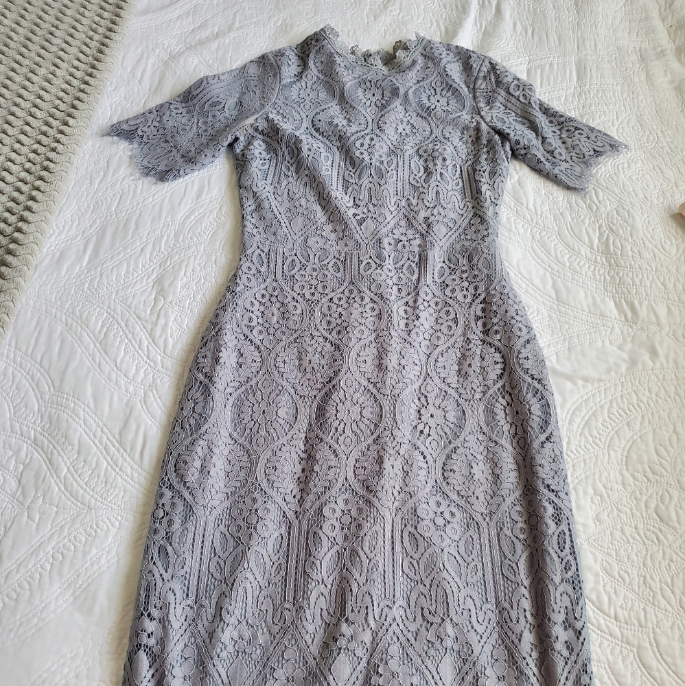 Lace Pencil Dress
